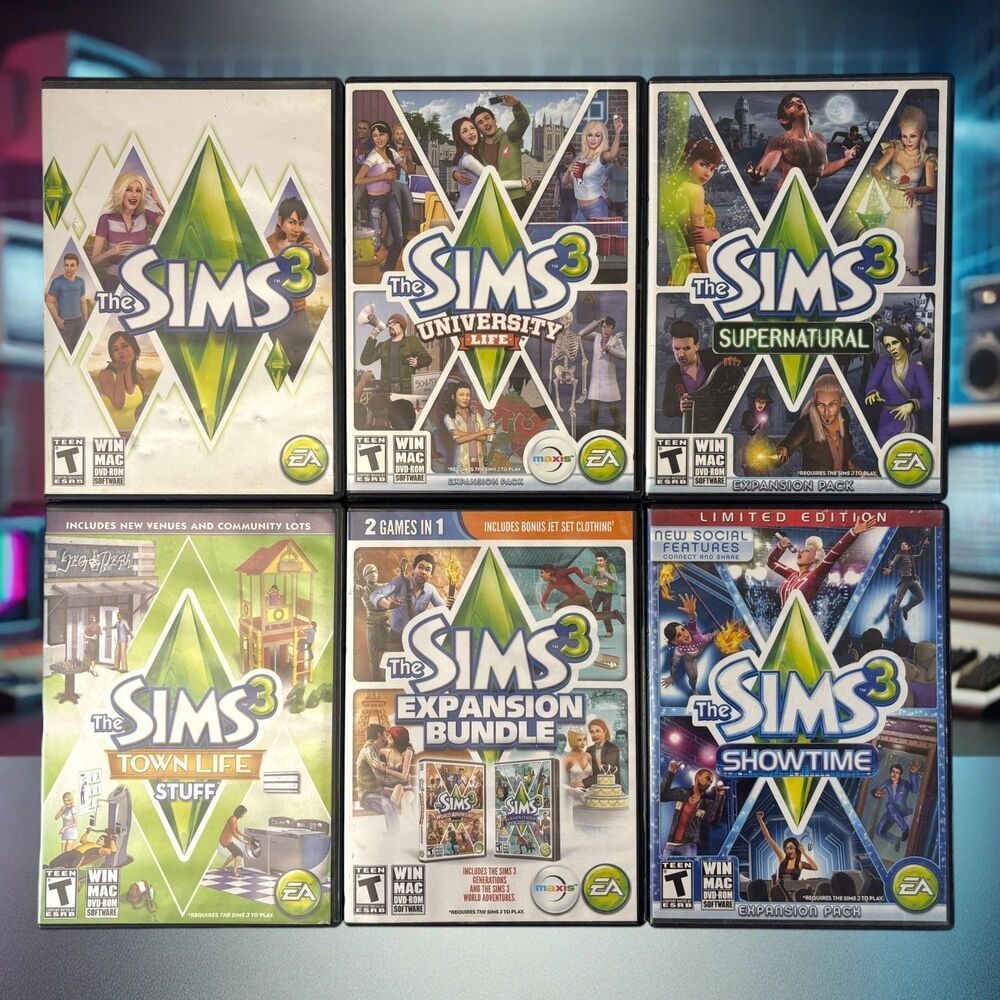 Sims 3 PC Lot Base Supernatural University Life +3